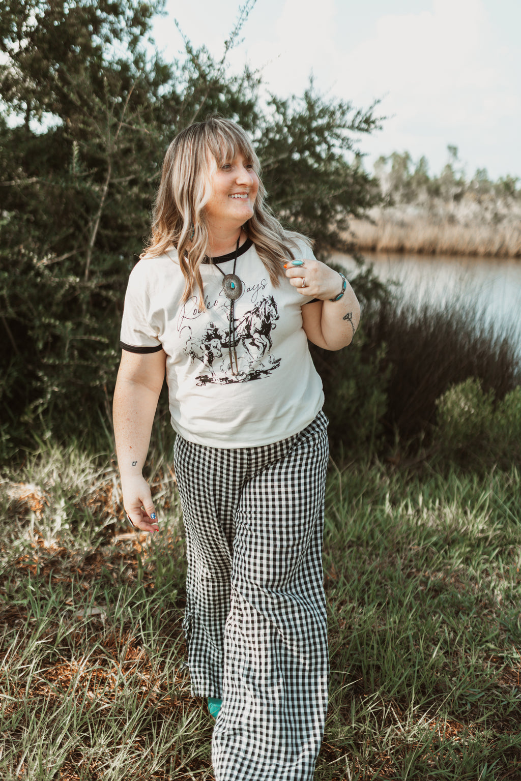 Rodeo Days Ringer Tee