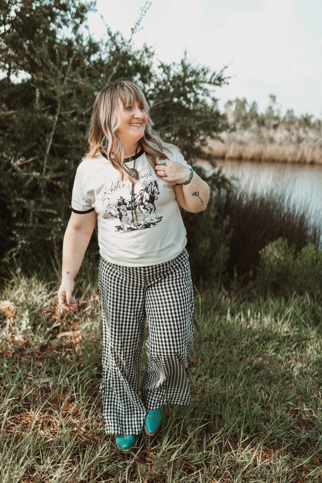 Rodeo Days Ringer Tee
