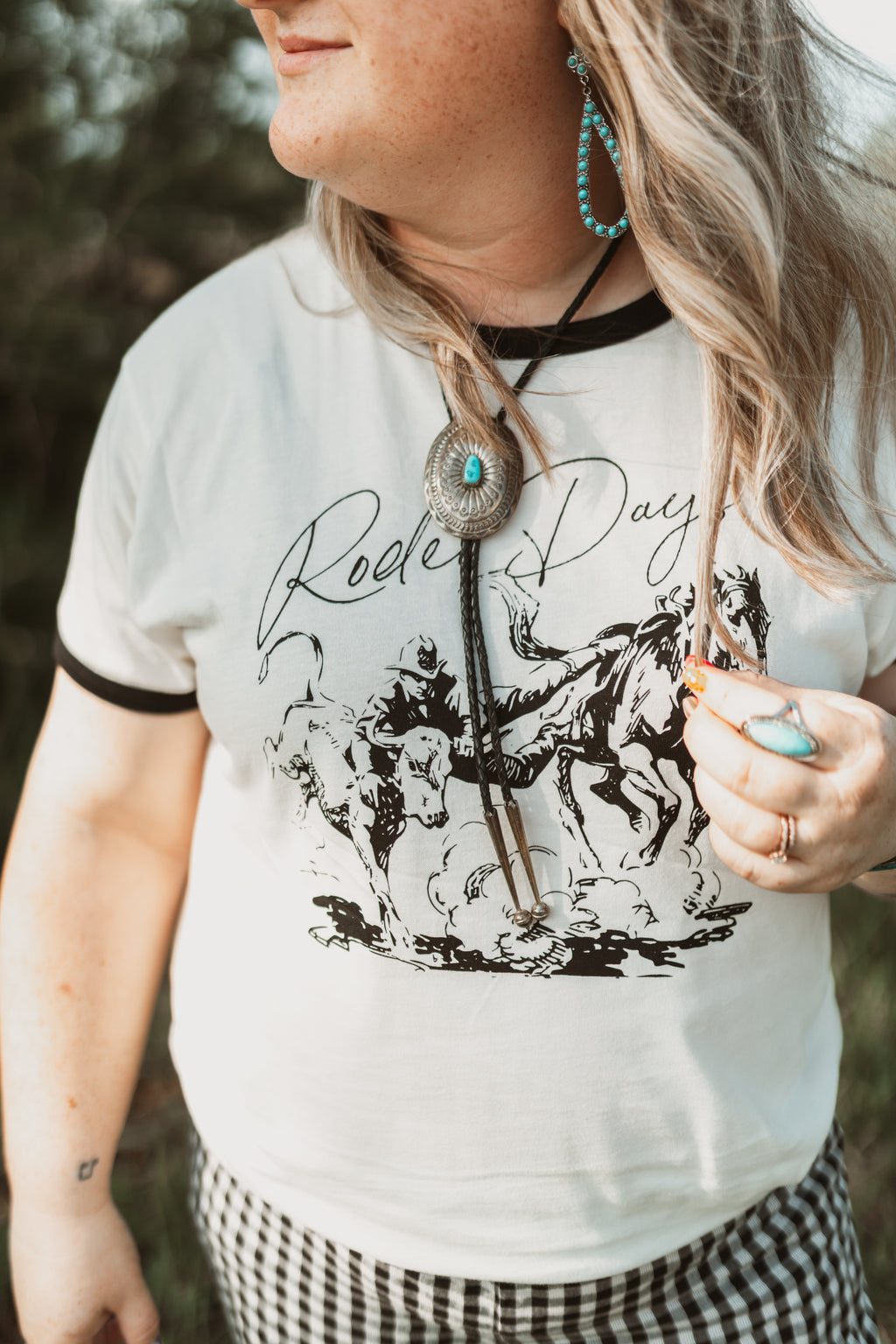 Rodeo Days Ringer Tee