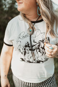 Rodeo Days Ringer Tee