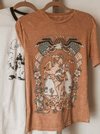 Western Cowgirl Tattoo Tee