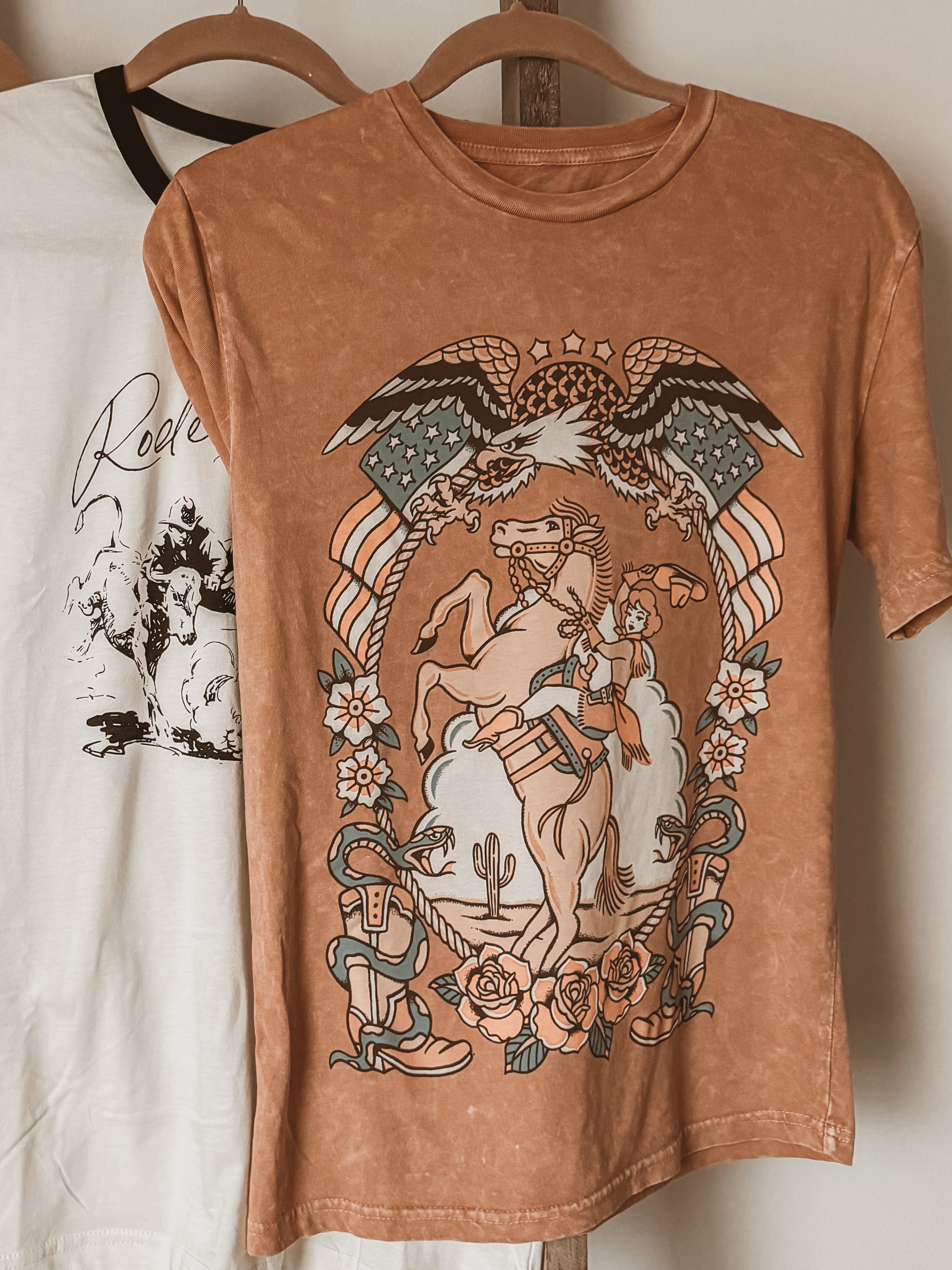 Western Cowgirl Tattoo Tee